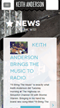 Mobile Screenshot of keithanderson.com